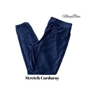 LuLaRoe skinny fit stretch corduroy pant Navy Blue